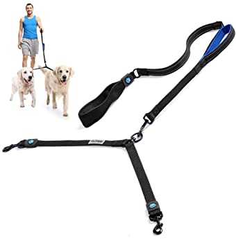 laisse pour chien reglable retractable et pivotante a ancre