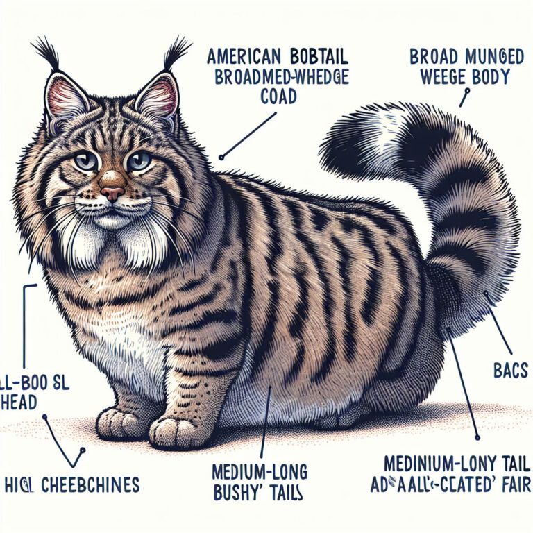les caracteristiques uniques du chat bobtail americain