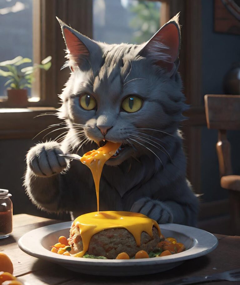 chat nourriture