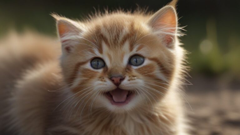 Default happy kitten