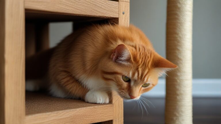 Default cat scratching furniture with claws