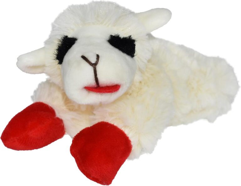 Le Jouet en Peluche Lamb Chop : L'Indispensable Éblouissant qui Fera Craquer Votre Petit Chien !