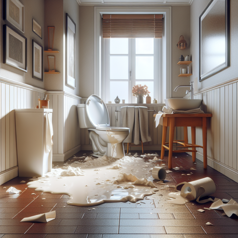 Accidents de toilette soudains à l'intérieur : que faire ?.