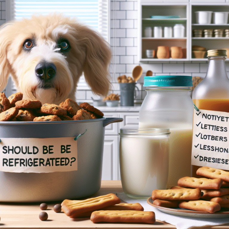 Les friandises faites maison pour chien, frigo ou pas ?