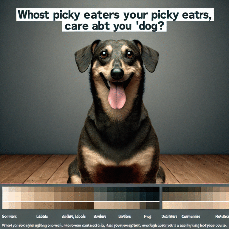 Les mangeurs difficiles se soucient-ils de leur "chien" ?